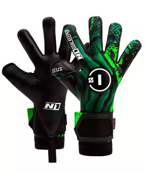 Luva de Goleiro Profissional N1 Zeus GREEN