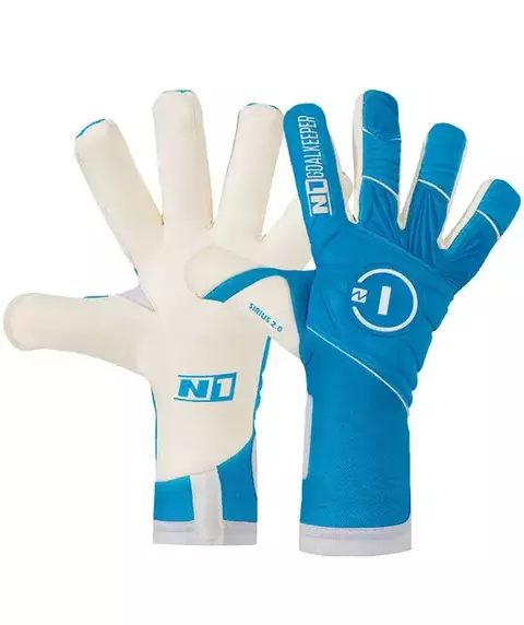 Luva de Goleiro Profissional N1 Sirius 2.0 BLUE
