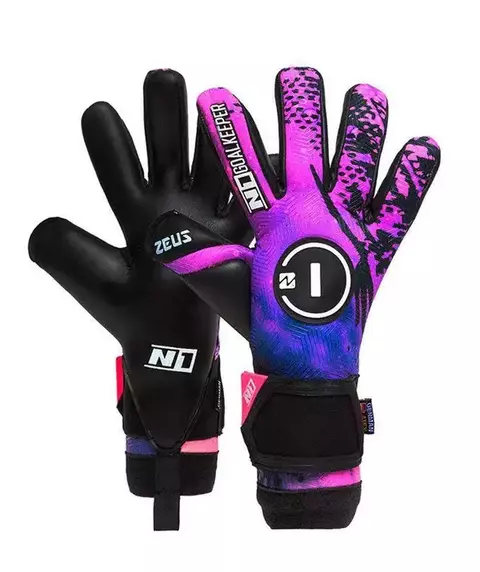 Luva de Goleiro Profissional N1 Zeus PURPLE