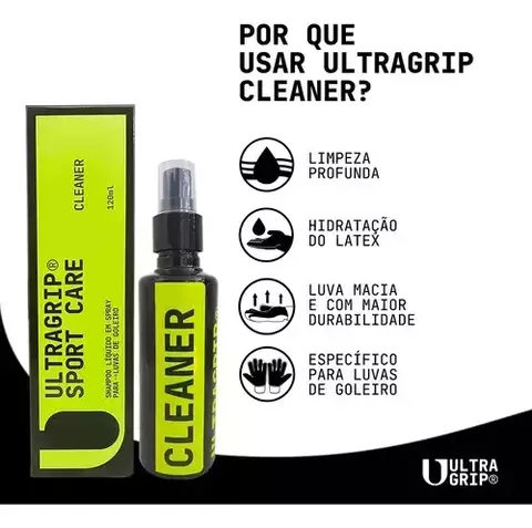 Ultragrip Cleaner: Shampoo para Luvas de Goleiro