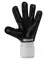 Luva de Goleiro Profissional N1 Infantil ( Branca / Preta ) + Personalização - ProBoleiroMT
