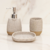 Kit Banheiro Luxo - Resina 4 peças - comprar online