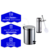 Kit Lixeira 3L + Escova Sanitária em Inox