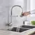 Torneira Misturadora de Cozinha Giratória 360 graus - Casa Amata