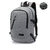 Mochila Ofi Uni Anti Robo Impermeable Compu Tira Viaje Cables - comprar online