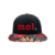 Gorra Visera Plana Logo Bordado 3d Mol. Calidad Premium - comprar online