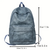 Mochila Eco Cuero Gran Capacidad Porta Laptop Trendy Fashion - comprar online