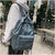 Mochila Eco Cuero Gran Capacidad Porta Laptop Trendy Fashion en internet