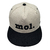 Gorra Visera Plana Logo Bordado 3d Mol. Calidad Premium - tienda online