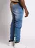 Pantalón Jean Cargo celeste localizado - Platinum Clothes Sport