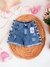 Short Jeans Com regulagem na cintura - comprar online