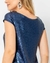 Imagem do VESTIDO CURTO DE PAETE AZUL