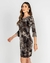Imagem do VESTIDO MIDI DE MALHA ESTAMPADO PRETO