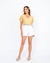 BLUSA DE CETIM AZALEA AMARELA - Pollen VIP