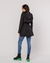 SOBRETUDO PARKA CAPUZ MILLA PRETO - loja online
