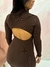 Vestido Costa Nua Canelado - loja online