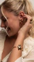 Anel Blossom Nature Folhas Banho Ouro 18K - comprar online