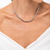 Choker Milano M - Bolinhas 4 mm com Corrente
