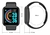 Smartband Smartwatch D20 D20 Pró 1.3 Caixa 44mm De Plástico De Alta Qualidade, Pulseira Branca E O Arco De Acrílico E Plástico