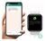 Smartband Smartwatch D20 D20 Pró 1.3 Caixa 44mm De Plástico De Alta Qualidade, Pulseira Branca E O Arco De Acrílico E Plástico - comprar online