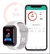 Smartband Smartwatch D20 D20 Pró 1.3 Caixa 44mm De Plástico De Alta Qualidade, Pulseira Branca E O Arco De Acrílico E Plástico na internet