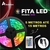 Fita LED 3528 SUPER LED ULTRA RGB 5M até 15M 12V 300 LEDS | 16 CORES IP20 Pronta Entrega Com e Sem Fonte