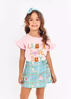 Shorts Saia Lhamacornio Alphabeto 62308 - comprar online