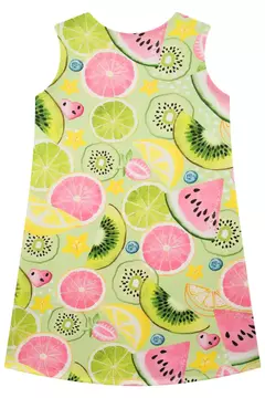 Vestido em Fly Tech Verde - 74719 - loja online