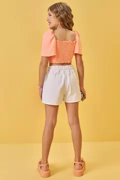 Blusa Cropped MC e Short - 75271 na internet