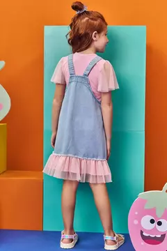 Blusa MC e Salopete com Alça - 75810 na internet