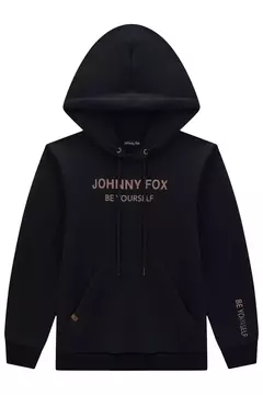 BLUSÃO EM MOLETOM COM CAPUZ COM PELÚCIA JOHNNY FOX 80743