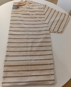 Camiseta Manga Curta em Meia Malha Quimby 34082 na internet