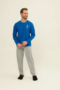 Pijama Adulto Masculino Manga Longa Toy Story 2903.0016 - comprar online