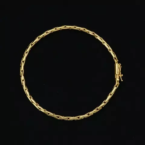 Pulseira Cardano 3mm - 12g Fecho Canhão