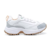 Tênis Feminino Sneaker Branco/cinza com Solado Tratorado