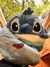 Almohadon peluche con manta Stitch en internet