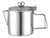 Jarra Café 300ml Inox Tampa Servir Compacta Ideal Para Mesa