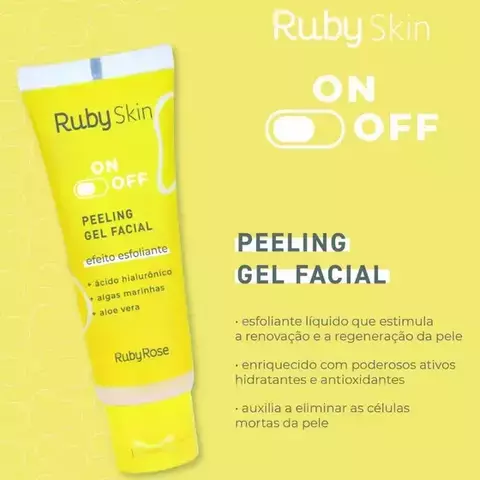 Peeling Gel Facial On+Off - Hb409 - Rubyrose