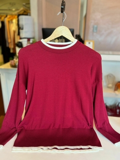 BLUSA MODAL MARSALA