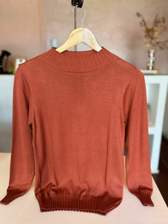 BLUSA MODAL BASICA TERRACOTA