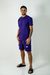 Conjunto roxo Nubank com manga - comprar online