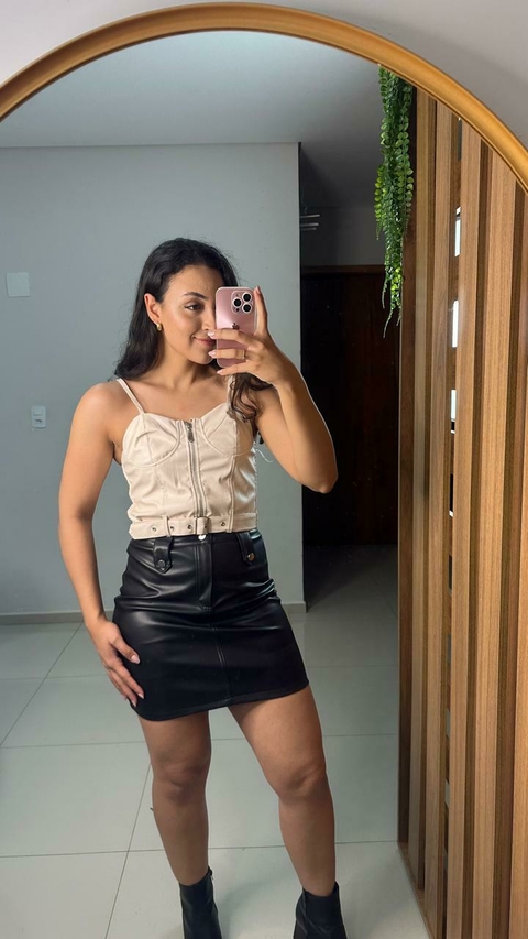 Saia Pu Flanelada - comprar online