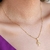 Colar Árvore cravejada de Zircônias no Banho de Ouro 18k - comprar online