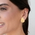 Ear Jacket Redondo - Banho de Ouro 18k na internet