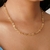 Colar Elos Ovais Banho de Ouro 18k - comprar online