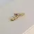 Brinco Ear Hook Colorido no Banho de Ouro 18K - comprar online