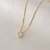 Colar Ponto de luz - Banho de Ouro 18k - comprar online