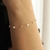 Pulseira Pérolas e Bolinhas no Banho de Ouro 18k - comprar online