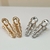 Hair clips duplo Flora - Dourado