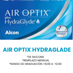 Lentes de Contacto Air Optix Hydra Glyde - comprar en línea